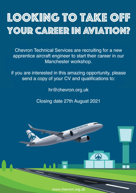 Apprentice aircraft engineer position
